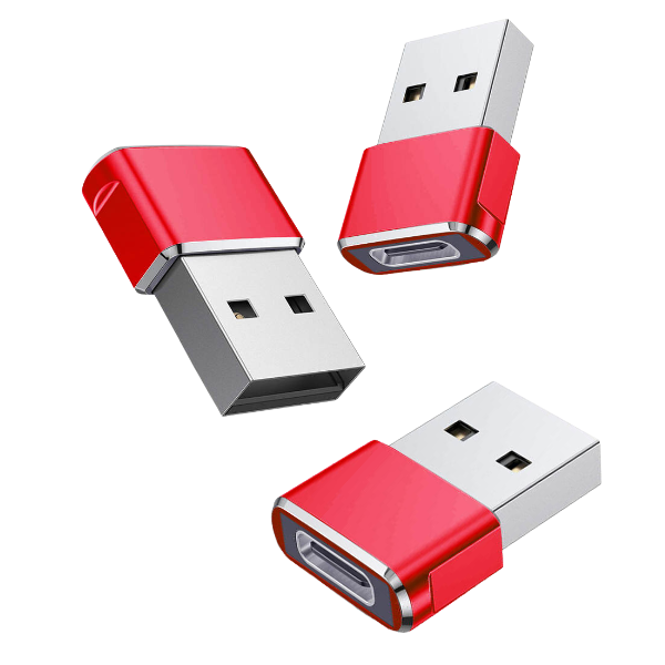 USB-A Male to USB-C Female Adapter